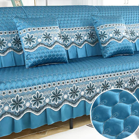 [Pague 1, Leve 2] Capa de Sofá Amélia (A Delicadeza Que Abraça Seu Sofá!) + BRINDE: 2 Fronhas