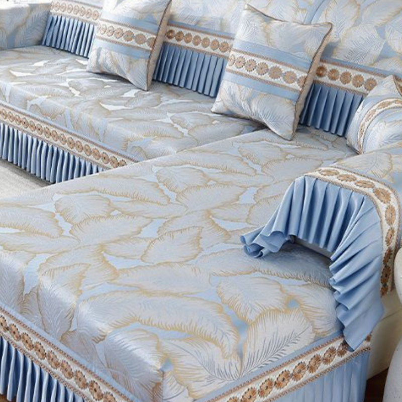 [Pague 1, Leve 2] Capa de Sofá Venezia (Toque de Charme Italiano pra Sua Sala!) + BRINDE: 2 Almofadas