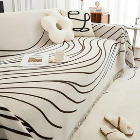 [Pague 1, Leve 2] Capa de Sofá Olívia (Toque Suave Que Abraça Seu Sofá!) + BRINDE: 2 Fronhas